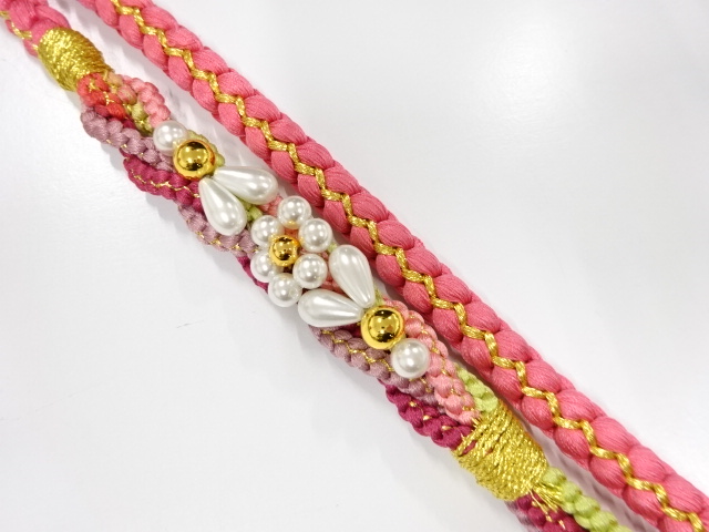 JAPANESE KIMONO / OBIJIME CORD FOR FURISODE 